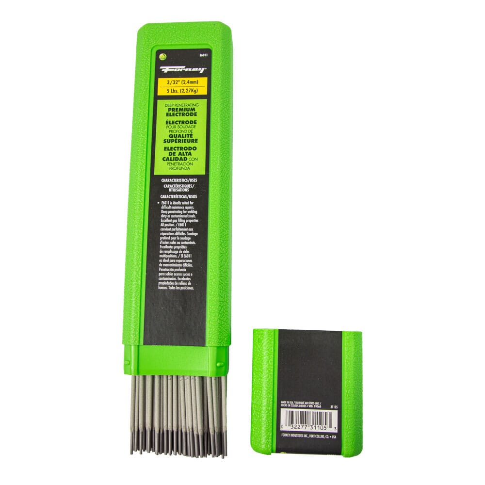 E6011, Steel Electrode, 3/32 in x 5 Pound